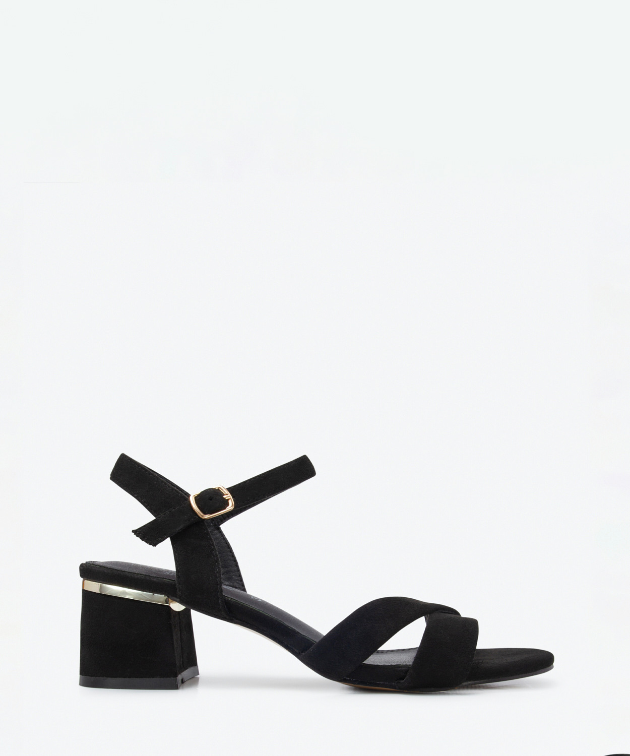 Sandalias tac&oacute;n pieza met&aacute;lica image number null
